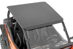 HDPE UTV Roof for Can-Am Maverick Sport (2019–2025) shown installed, Rough Country 97076