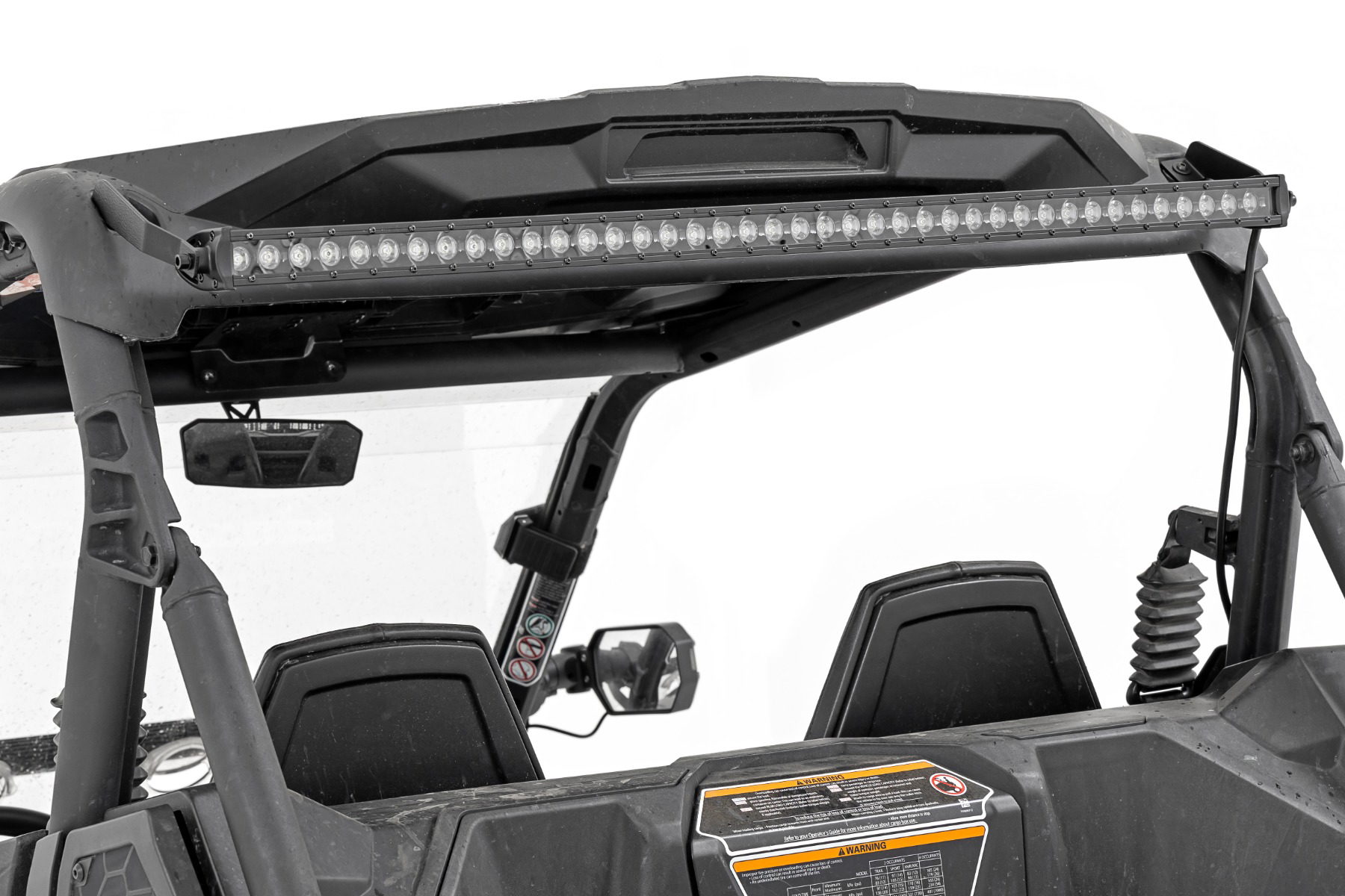 Rough Country 40-Inch Black Series LED Light Kit for Can-Am Maverick