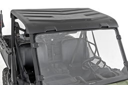 2-Door UTV Roof for Can-Am Defender (2016–2025) shown installed — Rough Country 97085