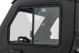 Full Side Doors with Sliding Glass for Can-Am Defender, view 4, Rough Country 97100