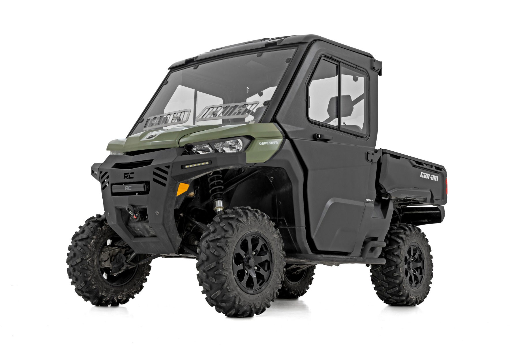 Rough Country Full Side Doors with Sliding Glass for Can-Am Defender