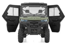 Full Side Doors with Sliding Glass for Can-Am Defender, Rough Country 97100