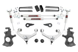 3.5-Inch Lift Kit with M1 Shocks for Silverado/Sierra HD (2011-2019), Rough Country 97640