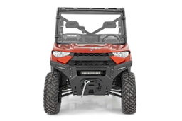 Full Polycarbonate Windshield for Polaris Ranger XP 1000 & 900 XP, view 2 — Rough Country 98132010