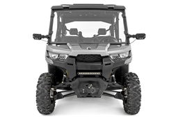 UTV Full Windshield, 50.902 in Wide by 30.347 in High, view 3, Rough Country 98162030