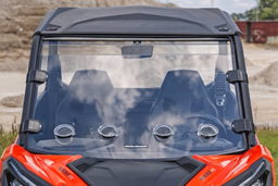 Vented Full Windshield for Can-Am Maverick Sport (2019-2025), view 5, Rough Country 98201930