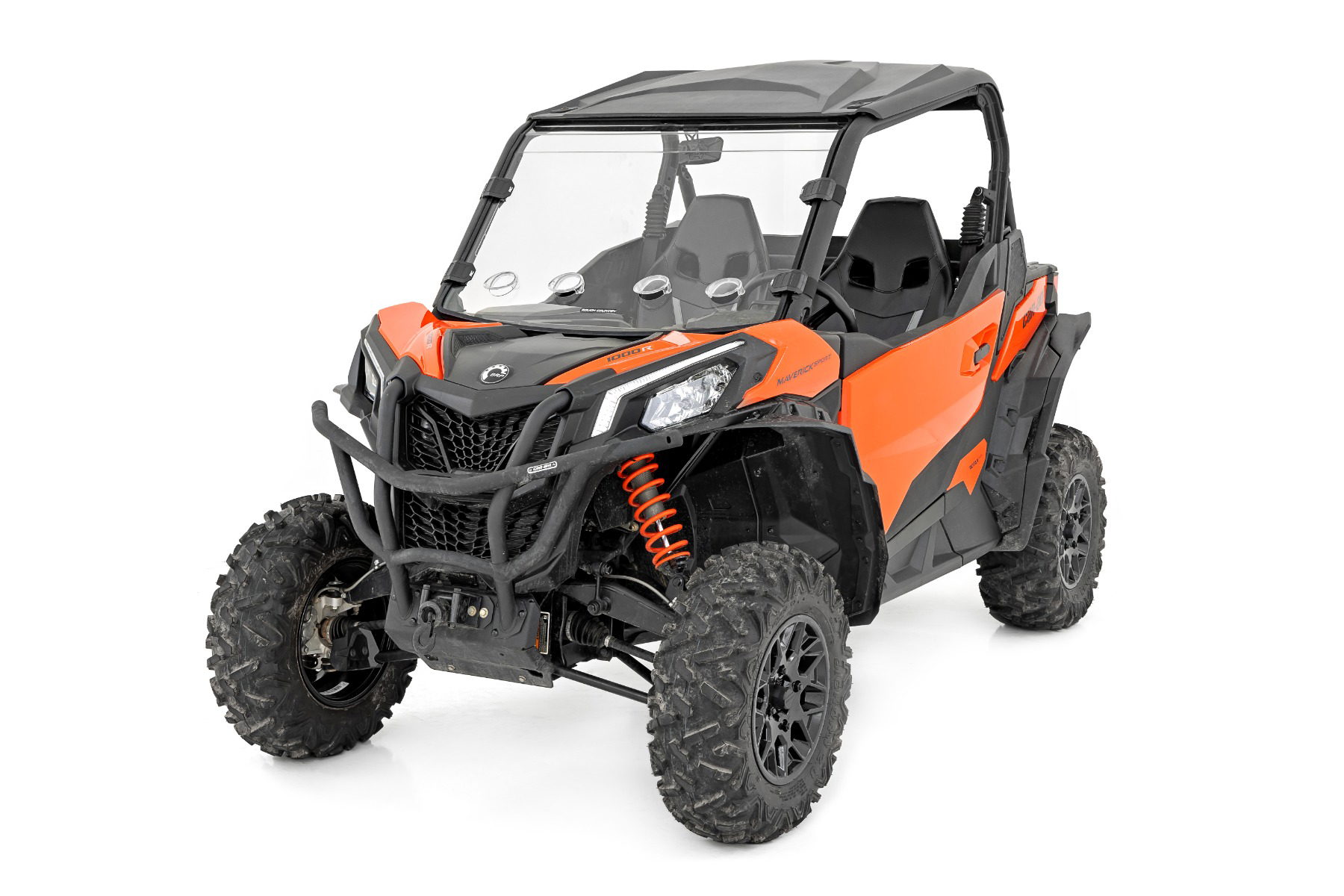 Rough Country Vented Full Windshield for Can-Am Maverick Sport