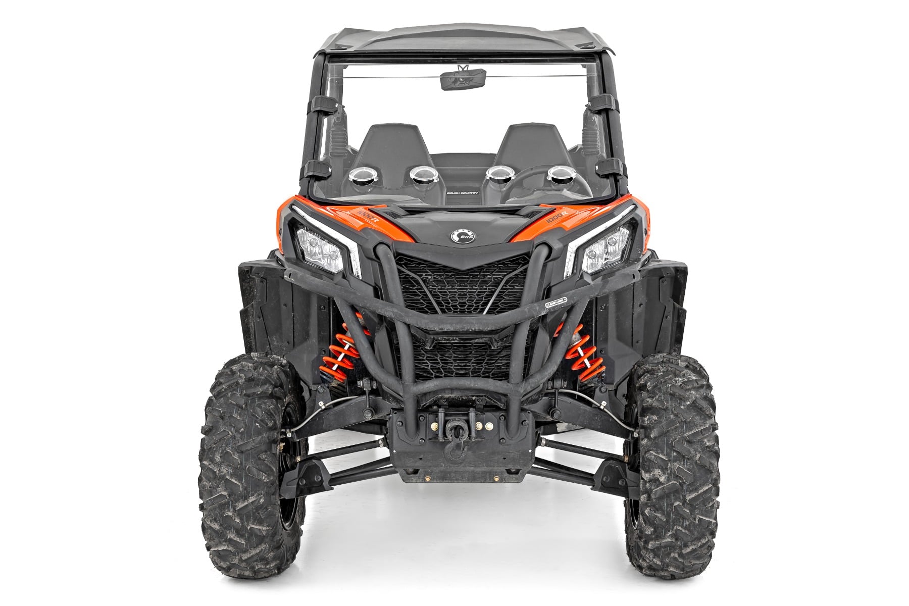 Vented Full Windshield for Can-Am Maverick Sport (2019-2025), Rough Country 98201930