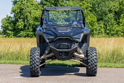 Vented Full Windshield for Polaris RZR Turbo R (2020-2024), view 5, Rough Country 98202010