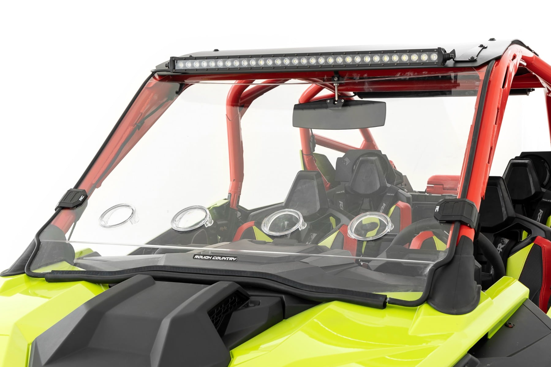 Rough Country Vented Full Windshield for Polaris RZR Pro R
