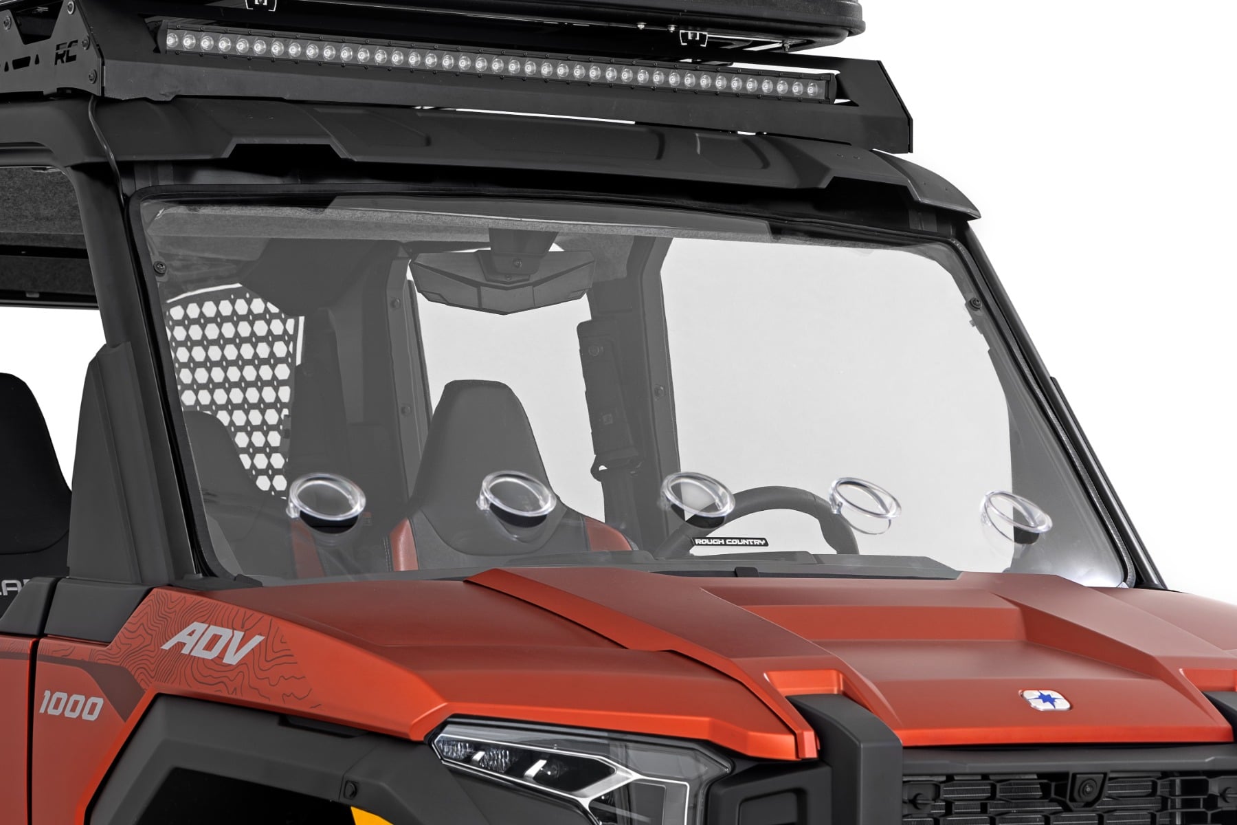 Rough Country Vented Full Windshield for Polaris XPEDITION