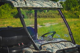 Vented Full Windshield for John Deere Gator HPX, view 4, Rough Country 98222270