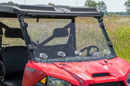 Vented Full Windshield for Polaris Ranger (2013–2025), view 5, Rough Country 98232010