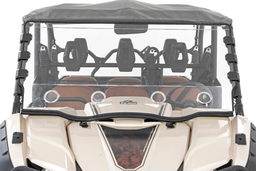 Vented Full Windshield for Yamaha Viking (2015–2025), view 3, Rough Country 98242040