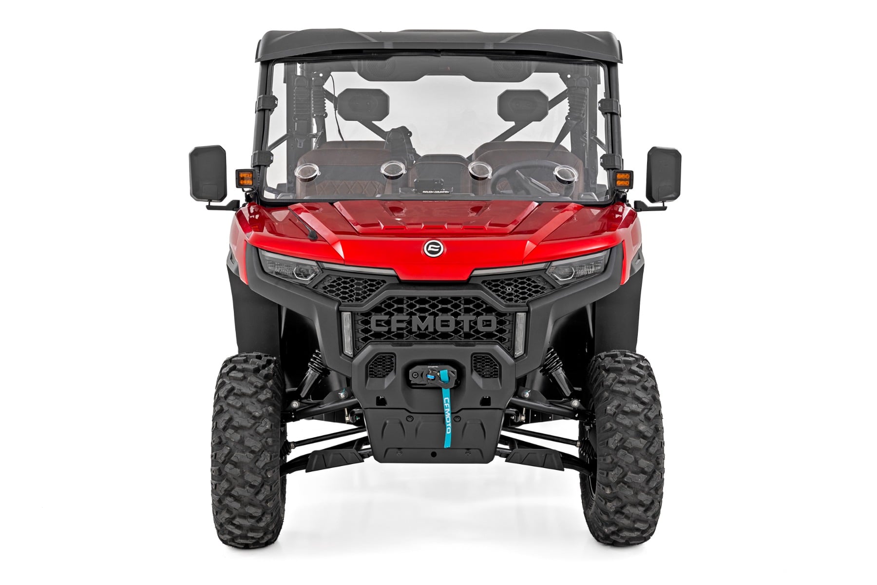 Vented Full Windshield for CFMOTO UFORCE U10 Pro, Rough Country 98252580