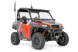 Vented Full Windshield for Polaris General (2016–2025), view 4, Rough Country 98262010