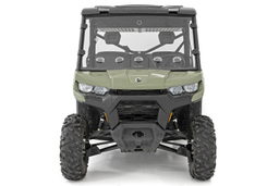 Vented Full Windshield for Can-Am Defender, view 2, Rough Country 98262030