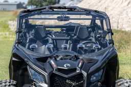 Vented Full Windshield for Can-Am Maverick X3 (2017–2023), view 3, Rough Country 98272030
