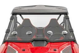Vented Full Windshield for Honda Talon 1000 (2019–2025), view 4, Rough Country 98282020