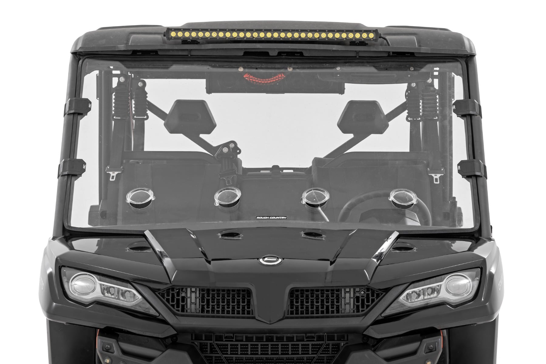 Rough Country Vented Full Windshield for CFMOTO UFORCE 1000
