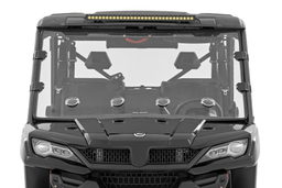 Vented Full Windshield for CFMOTO UFORCE 1000 shown installed, Rough Country 98292480