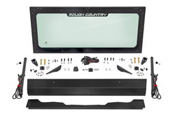 Electric Tilt Windshield for Honda Pioneer 1000, view 5 — Rough Country 98316222