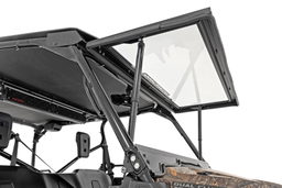 Electric Tilt Windshield for Honda Pioneer 1000 shown installed — Rough Country 98316222