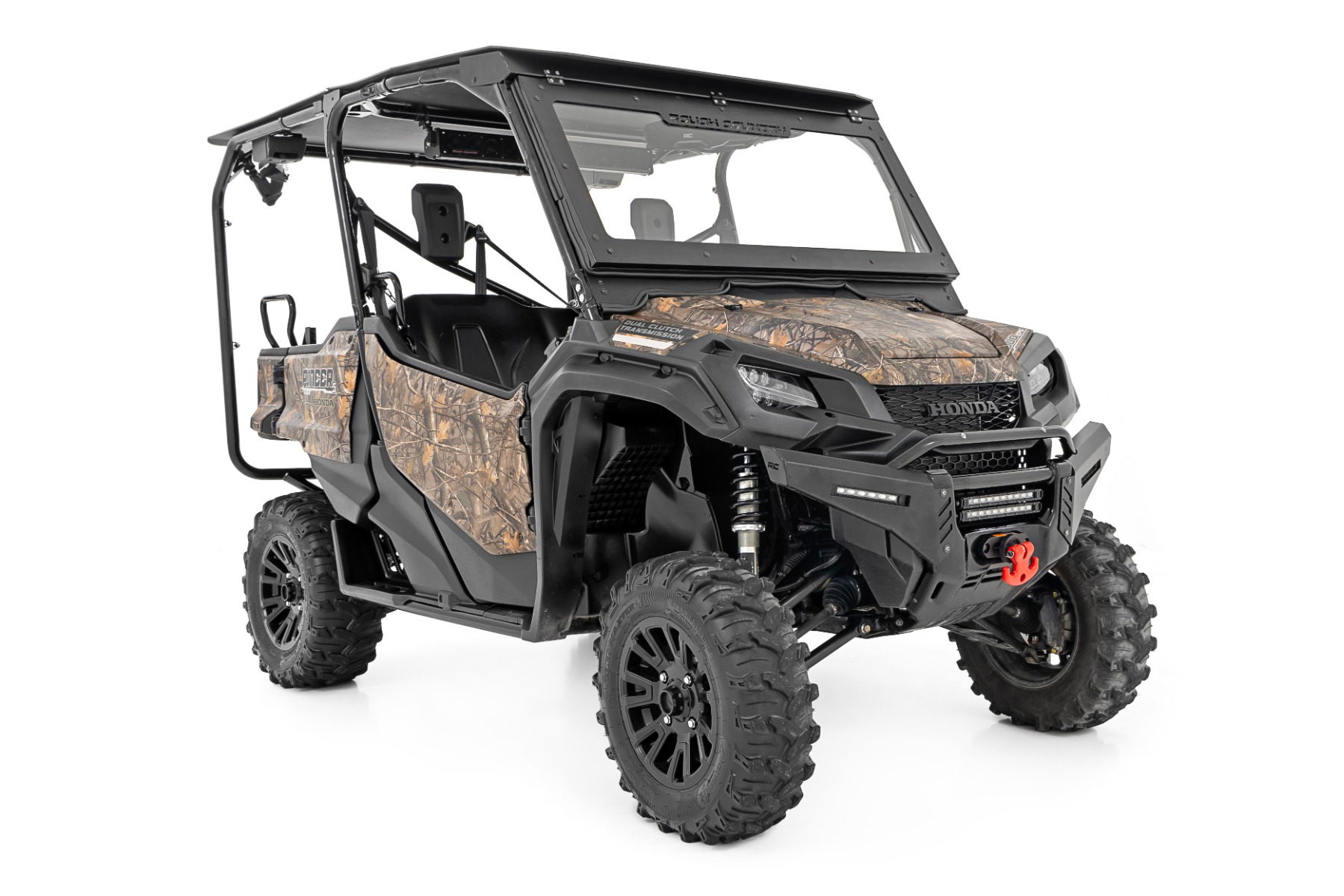 Electric Tilt Windshield for Honda Pioneer 1000 — Rough Country 98316222