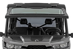 Electric Tilt Windshield Kit for Can-Am Defender 4WD, view 2, Rough Country 98418213