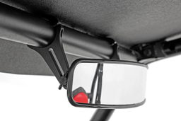 17 x 3 Inch UTV Rear View Mirror with 1.75 Inch Clamps, view 2, Rough Country 99005