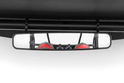 17 x 3 Inch UTV Rear View Mirror with 1.75 Inch Clamps, view 3, Rough Country 99005