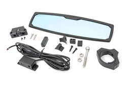 UTV Rear View Mirror with LED, 11.8 x 3.35 Inch, view 4, Rough Country 99007A