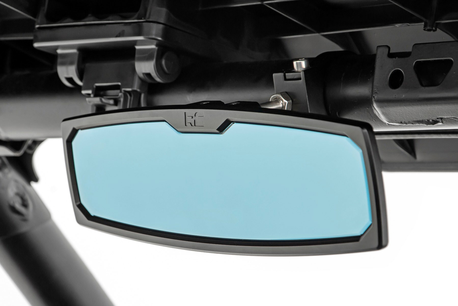UTV Rear View Mirror with LED, 11.8 x 3.35 Inch, Rough Country 99007A
