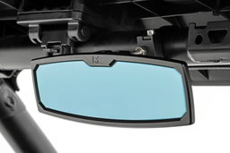 UTV Rear View Mirror with LED, 11.8 x 3.35 Inch, Rough Country 99007A