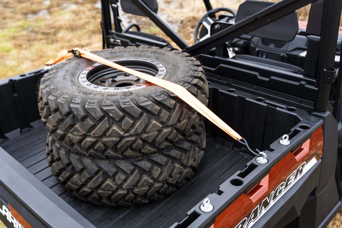 Rough Country Bed Tie-Down Anchor Kit for Polaris Ranger