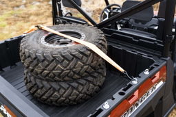 Bed Tie-Down Anchor Kit for Polaris Ranger shown installed, Rough Country 99010