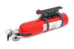 Universal Fire Extinguisher Mount for 2.5–3.5 in Roll Cage, view 4, Rough Country 99013