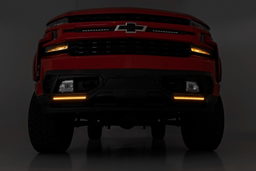 LED Front Bumper Fascia Cover for Silverado 1500 (2019-2022), view 4, Rough Country 99028