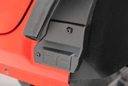 High-Clearance LED Flat Fenders for Jeep Wrangler (2018-2025), view 5, Rough Country 99036