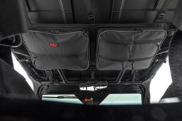 Rough Country Overhead Roof Storage Bag 99044 shown installed