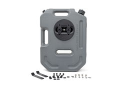 10L Gray Fluid Container with Locker (2.6 Gallon), view 2, Rough Country 99062A