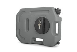 10L Gray Fluid Container with Locker (2.6 Gallon), view 4, Rough Country 99062A