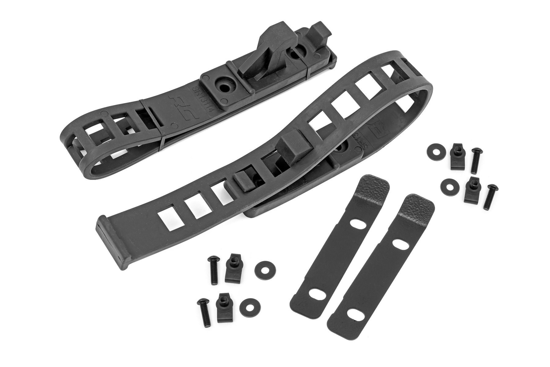Rough Country Rubber MOLLE Clamps, 1/2 to 4-1/2 Inch Grip Range