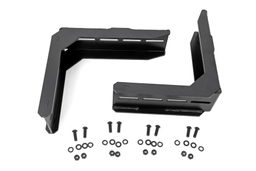 High Mount Awning Brackets for Bed Racks, view 2, Rough Country 99079