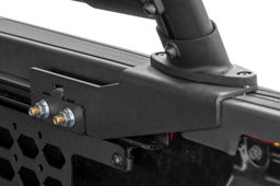 Bed Rack T-Rail Mount for Factory Cargo Rails, view 3, Rough Country 99082