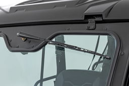 Rough Country Universal UTV Powered Wiper w/Washer Tank 99084 shown installed