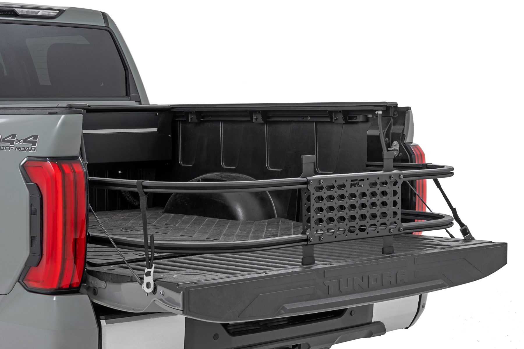 Rough Country Bed Extender with T-Rail and MOLLE Panel
