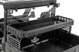 Over Bed Cargo Rack with Molle Panels for UTV Beds shown installed, Rough Country 99087