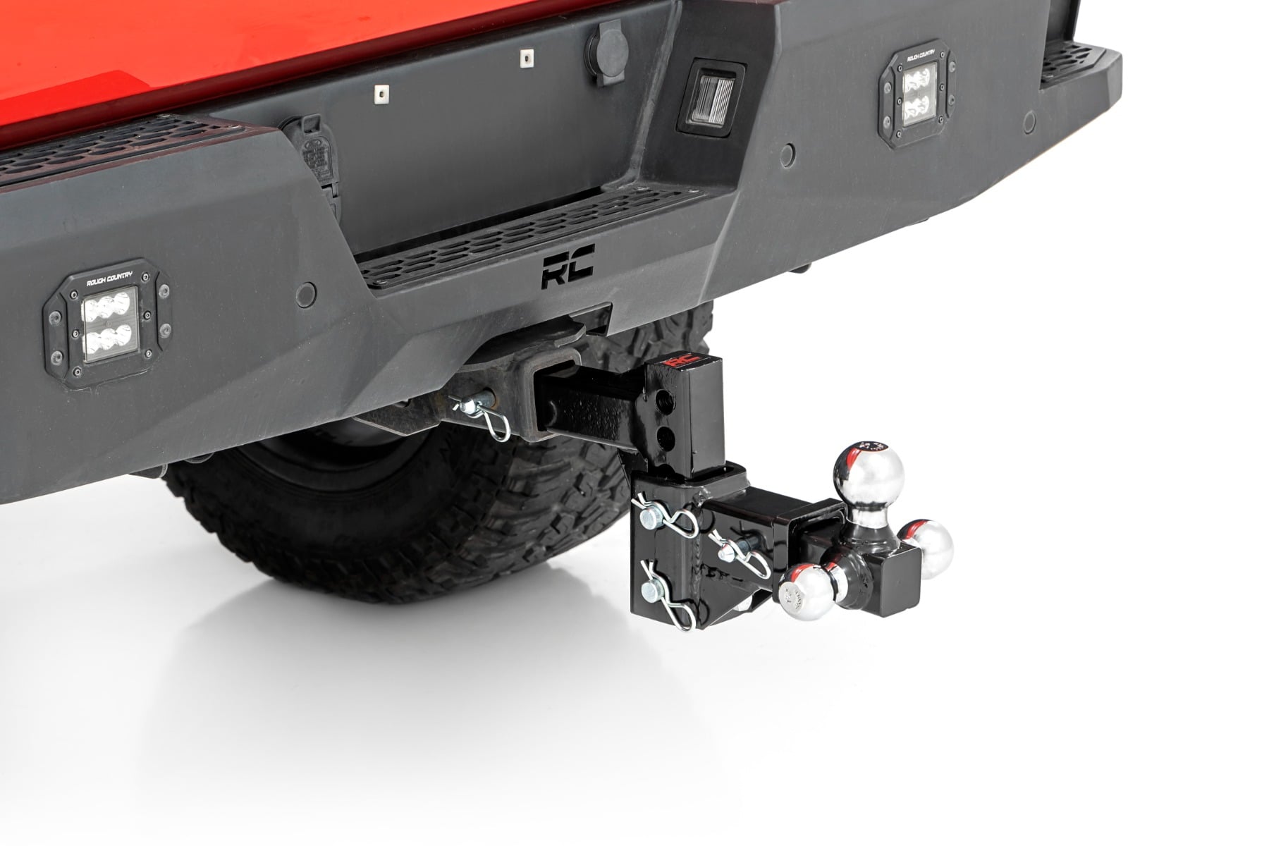 Rough Country Class III Adjustable Multi-Ball Trailer Hitch