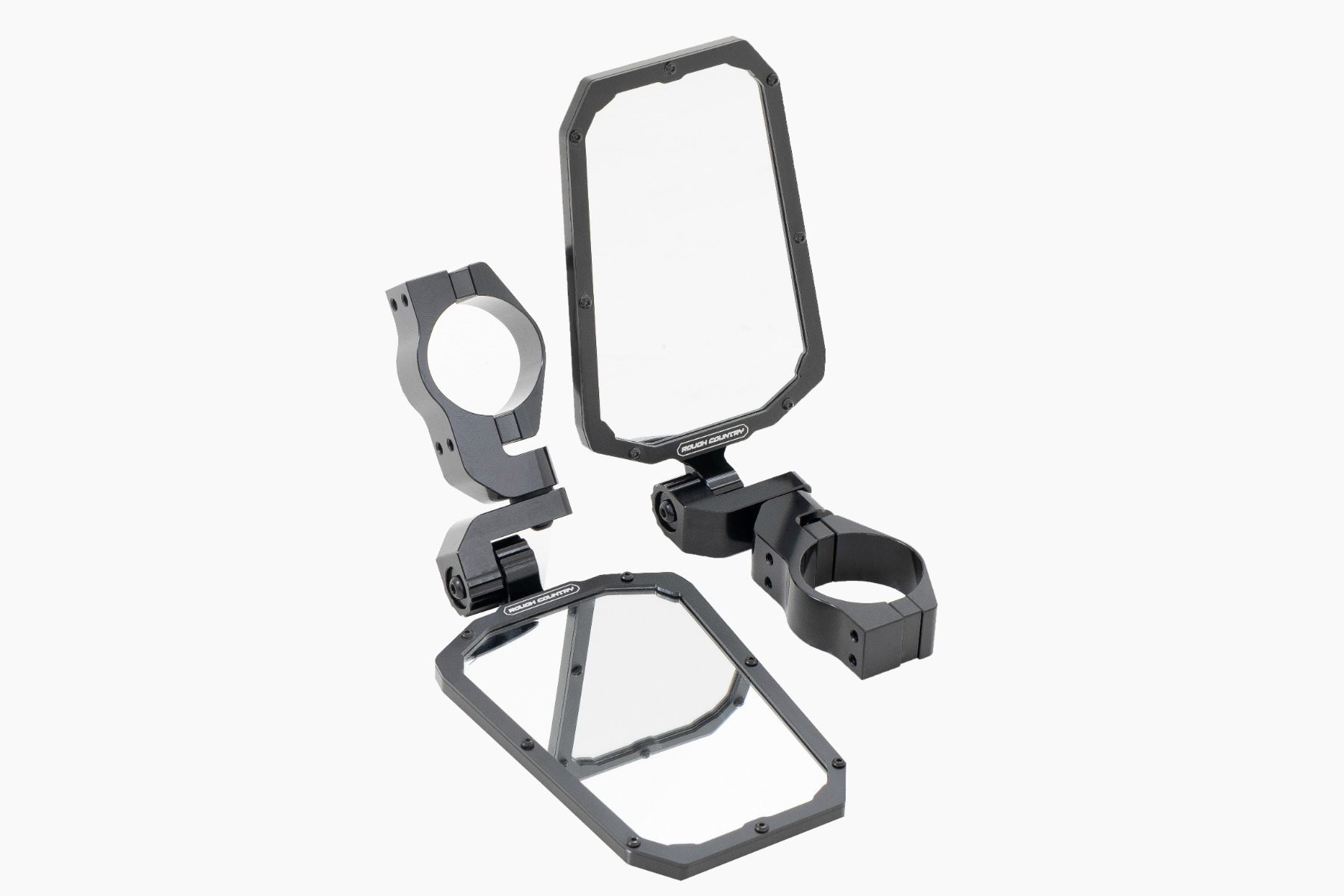Rough Country Rough Country UTV Aluminum Side View Mirrors 99209